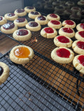 Jam Thumbprint Cookies- Dozen